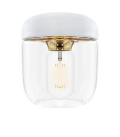 Umage Abat-Jour Acorn Blanc Poli Laiton