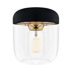 Umage Abat-Jour Acorn Noir Poli Laiton