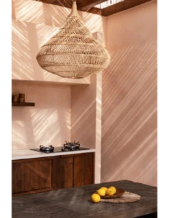 Abat-jour Drop - Naturel - XL -Magasin De Meubles De Qualité abat jour drop naturel xl 2