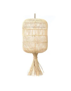 Abat-jour Dumpling - Naturel - M -Magasin De Meubles De Qualité abat jour dumpling naturel m 3