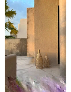 Abat-jour Garaffa - Naturel - M -Magasin De Meubles De Qualité abat jour garaffa naturel m 3