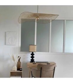 Abat-Jour Seul Libellule Bambou Ø100cm -Magasin De Meubles De Qualité abat jour libellule bambou o100cm 2