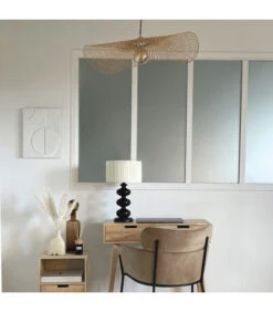 Abat-Jour Seul Libellule Bambou Ø75cm -Magasin De Meubles De Qualité abat jour libellule bambou o75cm 2