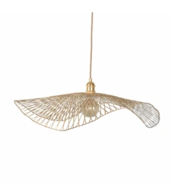 Abat-Jour Seul Libellule Bambou Ø75cm