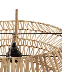 Abat-jour Mademoiselle - Naturel - M -Magasin De Meubles De Qualité abat jour mademoiselle naturel m 4