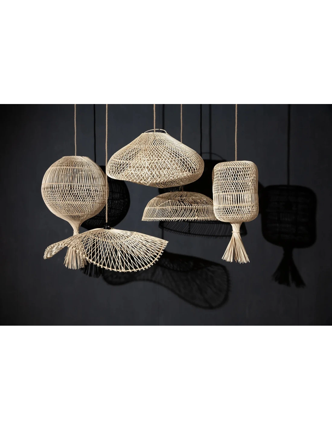 Abat-jour Nuage - Naturel - M 5 Abat-jour Nuage - Naturel - M – Image 5