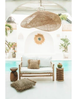 Abat-jour Nuage - Naturel - XXL -Magasin De Meubles De Qualité abat jour nuage naturel xxl 3