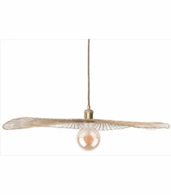 Abat-Jour Seul Papillon Bambou Ø75cm