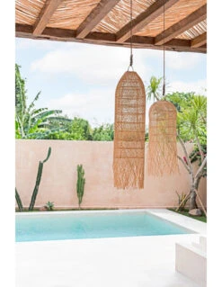 Abat-jour Squid - Naturel - L -Magasin De Meubles De Qualité abat jour squid naturel l 2