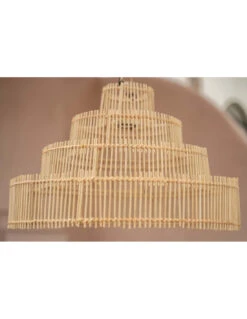 Abat-jour Wedding Cake - Naturel - M -Magasin De Meubles De Qualité abat jour wedding cake naturel m 2