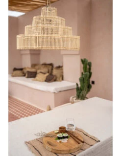 Abat-jour Wedding Cake - Naturel - M -Magasin De Meubles De Qualité abat jour wedding cake naturel m 3