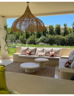 Abat-jour Whipped - Naturel - XL -Magasin De Meubles De Qualité abat jour whipped naturel xl 2