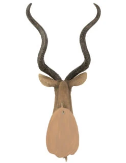 Tête D'antilope Poly Marron -Magasin De Meubles De Qualité antilope tete poly brun 2