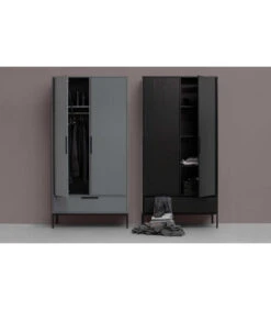 Armoire Adam Pin Gris -Magasin De Meubles De Qualité armoire adam pin gris 5