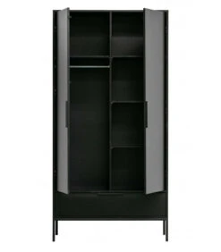 Armoire Adam Pin Noir -Magasin De Meubles De Qualité armoire adam pin noir 2