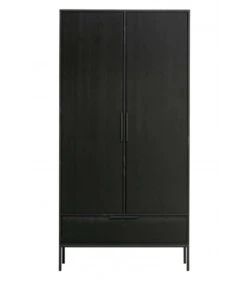 Armoire Adam Pin Noir