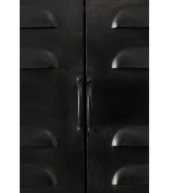 Armoire Boaz Métal Noir -Magasin De Meubles De Qualité armoire boaz metal noir 4
