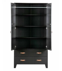 Armoire Dian Pin Noir 12 Armoire Dian Pin Noir -Magasin De Meubles De Qualité armoire dian pin noir 3