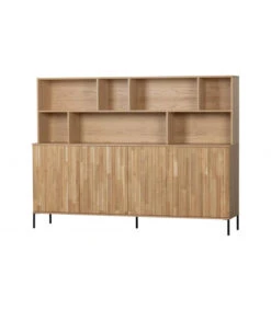 Armoire Gravure Chêne Naturel -Magasin De Meubles De Qualité armoire gravure chene naturel 3