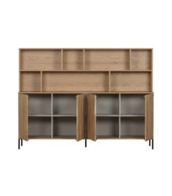 Armoire Gravure Chêne Naturel -Magasin De Meubles De Qualité armoire gravure chene naturel 5