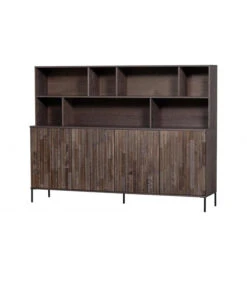 Armoire Gravure Plaqué Frêne Expresso -Magasin De Meubles De Qualité armoire gravure plaque frene expresso 2