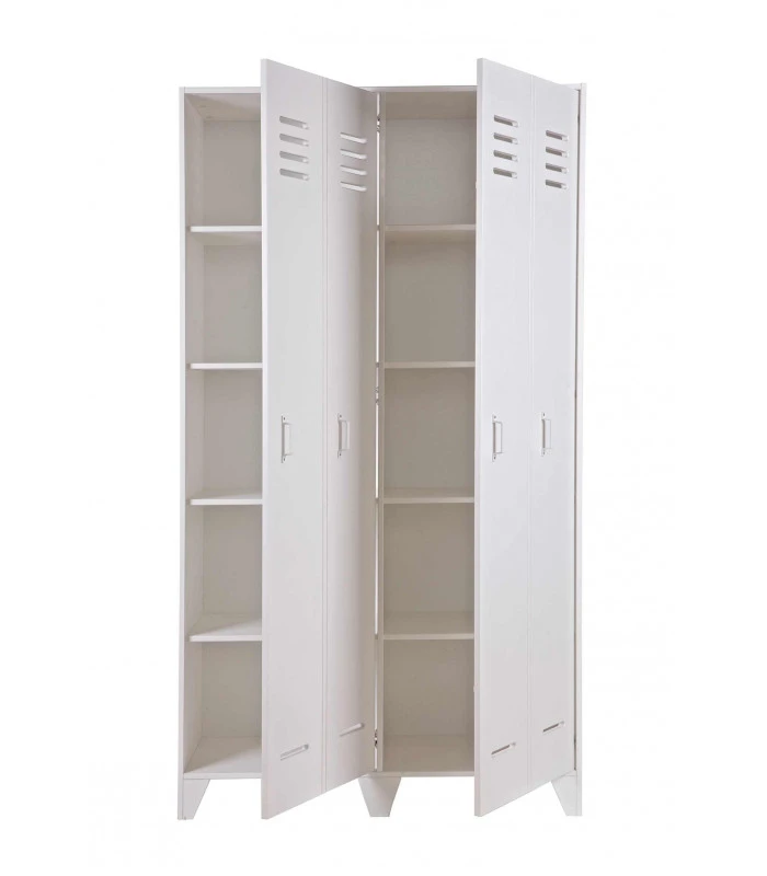 Armoire Stijn Pin Massif Blanc 4 Armoire Stijn Pin Massif Blanc – Image 4