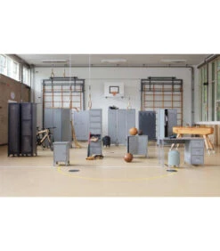 Armoire Stijn Pin Massif Gris Acier -Magasin De Meubles De Qualité armoire stijn pin massif gris acier 8