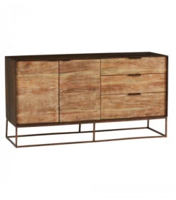 Bahut Agra 2 Portes 3 Tiroirs -Magasin De Meubles De Qualité bahut agra 2 portes 3 tiroirs 2