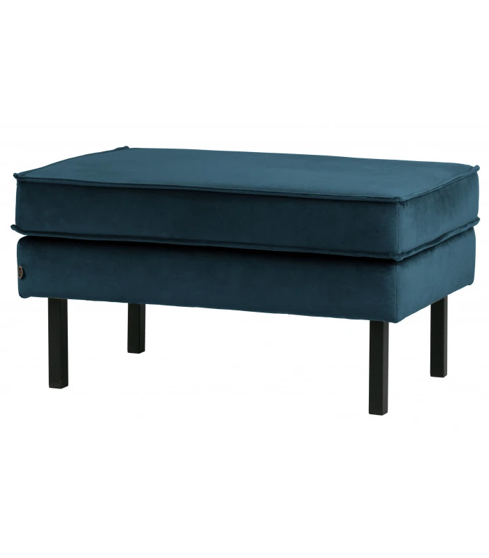 Banc Rodéo Velours Bleu 2 Banc Rodéo Velours Bleu – Image 2