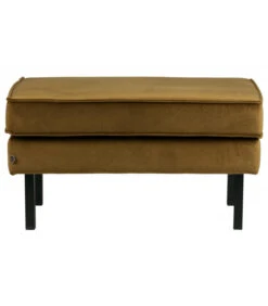 Banc Rodéo Velours Miel