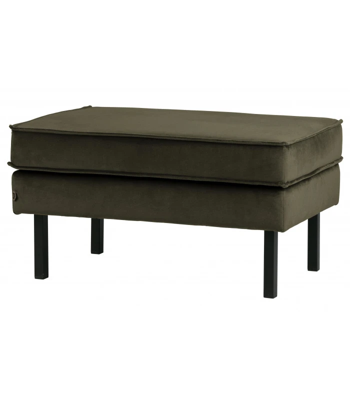 Banc Rodéo Velours Vert Foncé 2 Banc Rodéo Velours Vert Foncé – Image 2