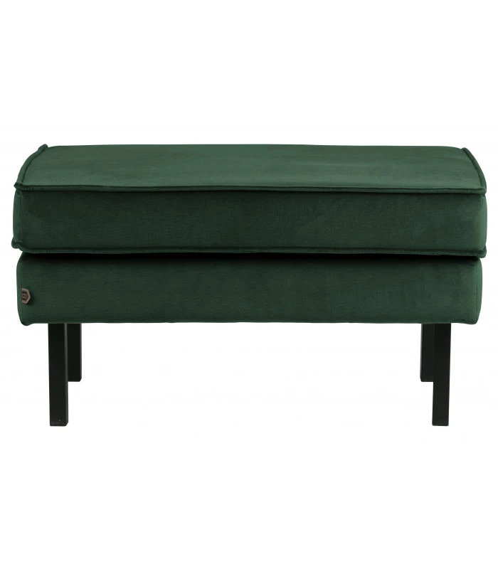 Banc Rodéo Velours Vert Forêt 1 Banc Rodéo Velours Vert Forêt