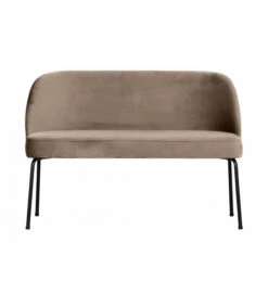 Banquette De Table 2 Places Vogue Velours Kaki