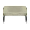 Banquette De Table 2 Places Vogue Velours Pistache