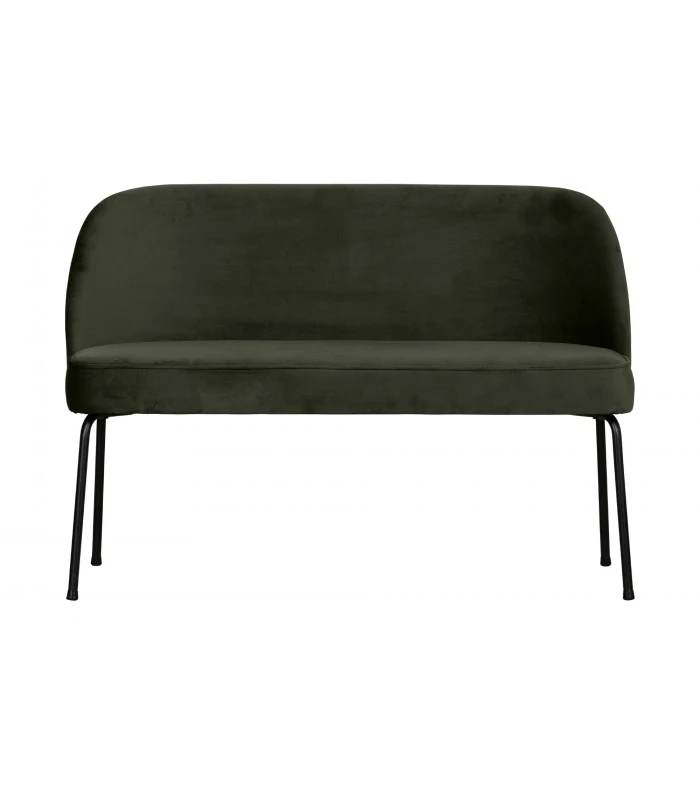 Banquette De Table 2 Places Vogue Velours Vert Foncé 1 Banquette De Table 2 Places Vogue Velours Vert Foncé