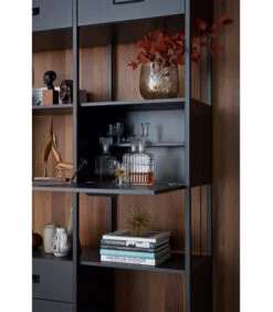 Bibliothéque Legacy Bois Et Métal Noir 12 Bibliothéque Legacy Bois Et Métal Noir -Magasin De Meubles De Qualité bibliotheque legacy bois et metal noir 2