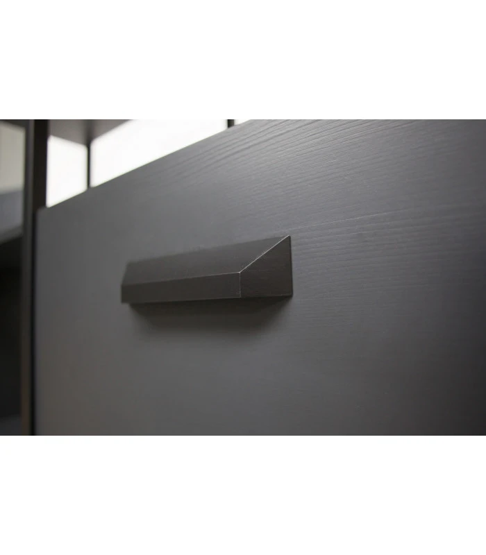 Bibliothéque Legacy Bois Et Métal Noir 9 Bibliothéque Legacy Bois Et Métal Noir – Image 9