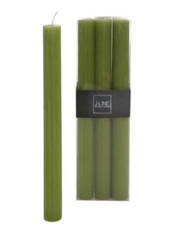 Boîte 6 Bougie De Table Herbe -13H