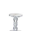 Bougeoir / Porte-bougie En Verre Transparent Petit