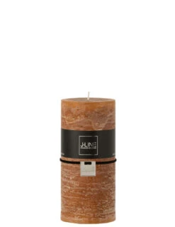 Bougie Cylindrique Caramel L70h