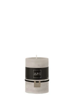 Bougie Cylindrique Gris Clair M42h