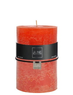 Bougie Cylindrique Orange Xl -120H J Line