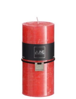 Bougie Cylindrique Rouge L -70H