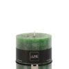 Bougie Cylindrique Vert Clair -75H