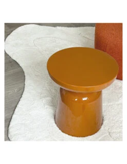 Bout De Canapé Bibi Ocre -Magasin De Meubles De Qualité bout de canape bibi ocre 2