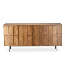 Buffet Ventura Bois Naturel 4 Portes -Magasin De Meubles De Qualité buffet ventura bois naturel 4 portes 2