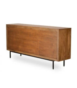 Buffet Ventura Bois Naturel 4 Portes -Magasin De Meubles De Qualité buffet ventura bois naturel 4 portes 4