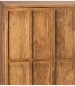 Buffet Ventura Bois Naturel 4 Portes -Magasin De Meubles De Qualité buffet ventura bois naturel 4 portes 5