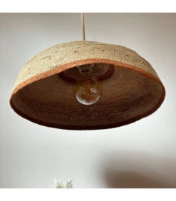 Câble Pour Suspension En Corde Et Métal Blanc Douille H.110cm -Magasin De Meubles De Qualité cable pour suspension en corde et metal blanc douille h110cm 2