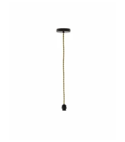 Câble Pour Suspension Torsadé Marron H.150cm